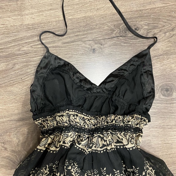 Midi summer dress tie back flowy - Picture 3 of 3